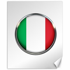 Italy Country Nation Flag Canvas 16  X 20   by Nexatart