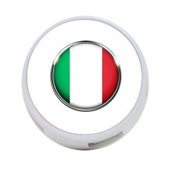 Italy Country Nation Flag 4-port Usb Hub (one Side) by Nexatart