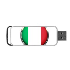 Italy Country Nation Flag Portable Usb Flash (two Sides) by Nexatart