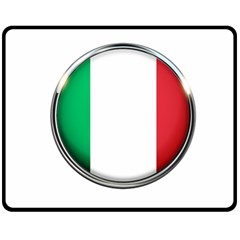 Italy Country Nation Flag Double Sided Fleece Blanket (medium)  by Nexatart