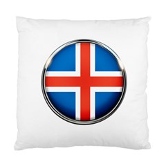 Iceland Flag Europe National Standard Cushion Case (one Side) by Nexatart