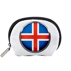 Iceland Flag Europe National Accessory Pouches (small) 