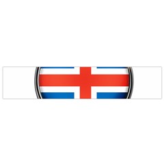 Iceland Flag Europe National Small Flano Scarf by Nexatart