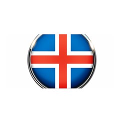 Iceland Flag Europe National Satin Wrap by Nexatart