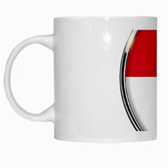 Monaco Or Indonesia Country Nation Nationality White Mugs by Nexatart