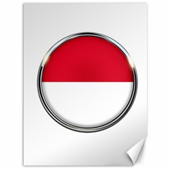 Monaco Or Indonesia Country Nation Nationality Canvas 36  X 48   by Nexatart