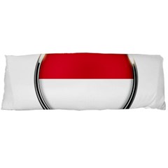 Monaco Or Indonesia Country Nation Nationality Body Pillow Case (dakimakura)