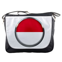 Monaco Or Indonesia Country Nation Nationality Messenger Bags by Nexatart