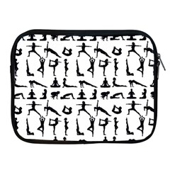 Yoga Pattern Apple Ipad 2/3/4 Zipper Cases by Valentinaart