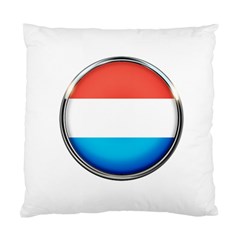 Luxembourg Nation Country Red Standard Cushion Case (one Side) by Nexatart