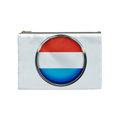 Luxembourg Nation Country Red Cosmetic Bag (medium)  by Nexatart