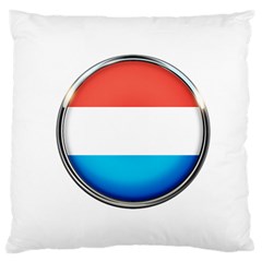 Luxembourg Nation Country Red Standard Flano Cushion Case (two Sides) by Nexatart