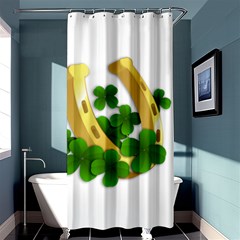  St  Patricks Day  Shower Curtain 36  X 72  (stall)  by Valentinaart