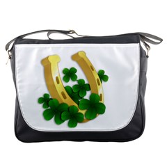  St  Patricks Day  Messenger Bags by Valentinaart