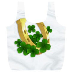  St  Patricks Day  Full Print Recycle Bags (l)  by Valentinaart