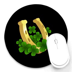  St  Patricks Day  Round Mousepads by Valentinaart