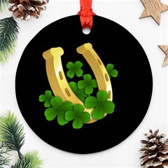  St  Patricks Day  Ornament (round) by Valentinaart