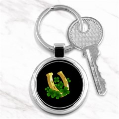  St  Patricks Day  Key Chains (round)  by Valentinaart