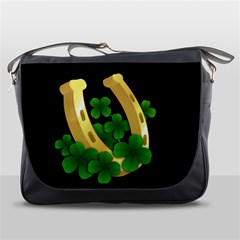  St  Patricks Day  Messenger Bags by Valentinaart