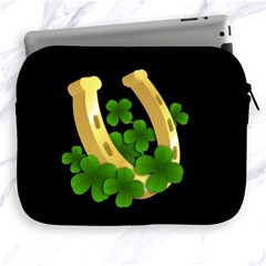  St  Patricks Day  Apple Ipad 2/3/4 Zipper Cases by Valentinaart