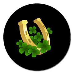  St  Patricks Day  Magnet 5  (round) by Valentinaart