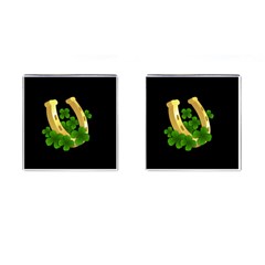  St  Patricks Day  Cufflinks (square) by Valentinaart