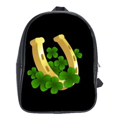  St  Patricks Day  School Bag (large) by Valentinaart