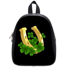  St  Patricks Day  School Bag (small) by Valentinaart