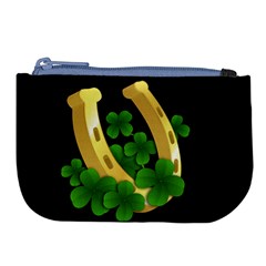  St  Patricks Day  Large Coin Purse by Valentinaart