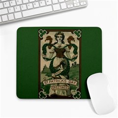  St  Patricks Day  Large Mousepads by Valentinaart