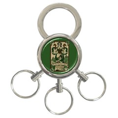  St  Patricks Day  3-ring Key Chains by Valentinaart