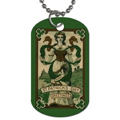  St  Patricks Day  Dog Tag (two Sides) by Valentinaart