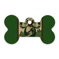  St  Patricks Day  Dog Tag Bone (two Sides) by Valentinaart