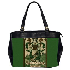  St  Patricks Day  Office Handbags (2 Sides)  by Valentinaart