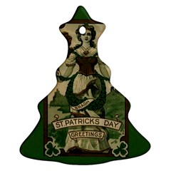  St  Patricks Day  Ornament (christmas Tree)  by Valentinaart