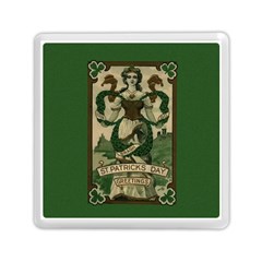  St  Patricks Day  Memory Card Reader (square)  by Valentinaart