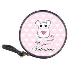 Cute Mouse - Valentines Day Classic 20-cd Wallets by Valentinaart