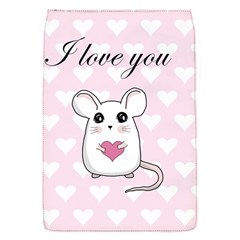 Cute Mouse - Valentines Day Flap Covers (s)  by Valentinaart