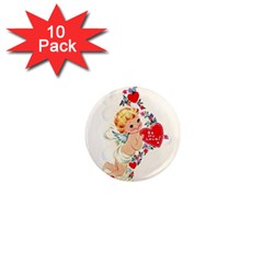 Cupid - Vintage 1  Mini Magnet (10 Pack) 