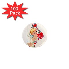 Cupid - Vintage 1  Mini Magnets (100 Pack)  by Valentinaart