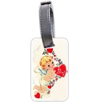 Cupid - Vintage Luggage Tags (Two Sides) Back