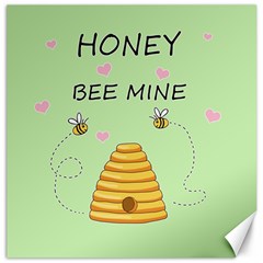 Bee Mine Valentines Day Canvas 20  X 20   by Valentinaart