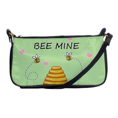 Bee Mine Valentines Day Shoulder Clutch Bags