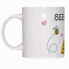 Bee Mine Valentines Day White Mugs by Valentinaart