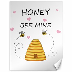 Bee Mine Valentines Day Canvas 36  X 48   by Valentinaart