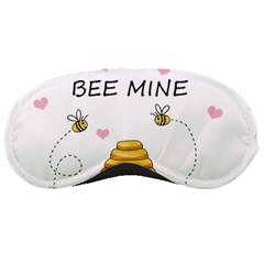 Bee Mine Valentines Day Sleeping Masks by Valentinaart