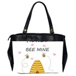 Bee mine Valentines day Office Handbags (2 Sides)  Back