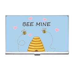 Bee Mine Valentines Day Business Card Holders by Valentinaart