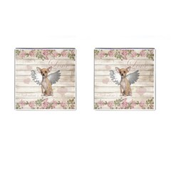 Vintage chihuahua - Valentines day Cufflinks (Square)