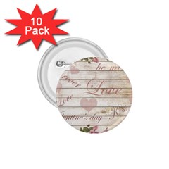 Vintage chihuahua - Valentines day 1.75  Buttons (10 pack)